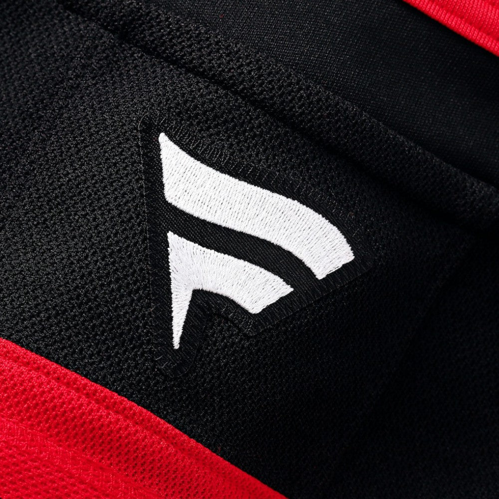 NHL Red Jack Hughes New Jersey Devils Fanatics Home Premium Jersey