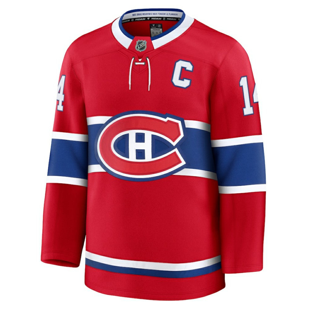 NHL Red Nick Suzuki Montreal Canadiens Fanatics Home Premium Jersey