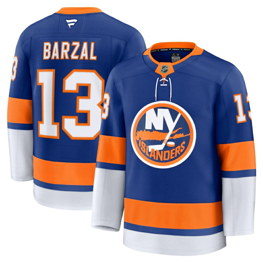 NHL Royal Mathew Barzal New York Islanders Fanatics Home Premium Jersey