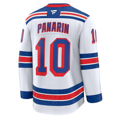 NHL White Artemi Panarin New York Rangers Fanatics Away Premium Jersey
