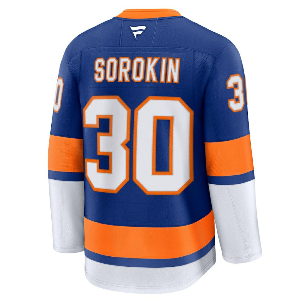 NHL Royal Ilya Sorokin New York Islanders Fanatics Home Premium Jersey