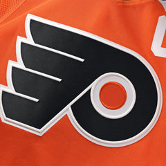 NHL Burnt Orange Travis Konecny Philadelphia Flyers Fanatics Home Premium Jersey