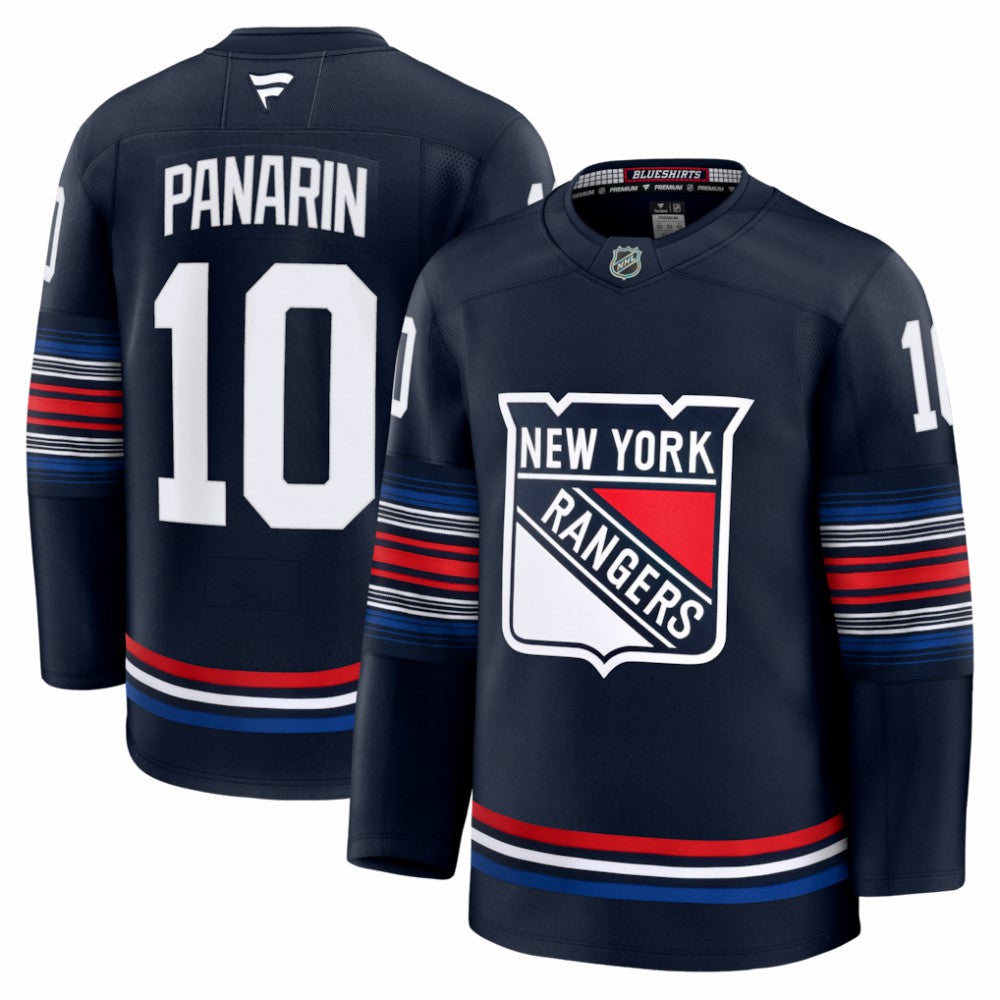 NHL Navy Artemi Panarin New York Rangers Fanatics Alternate Premium Jersey
