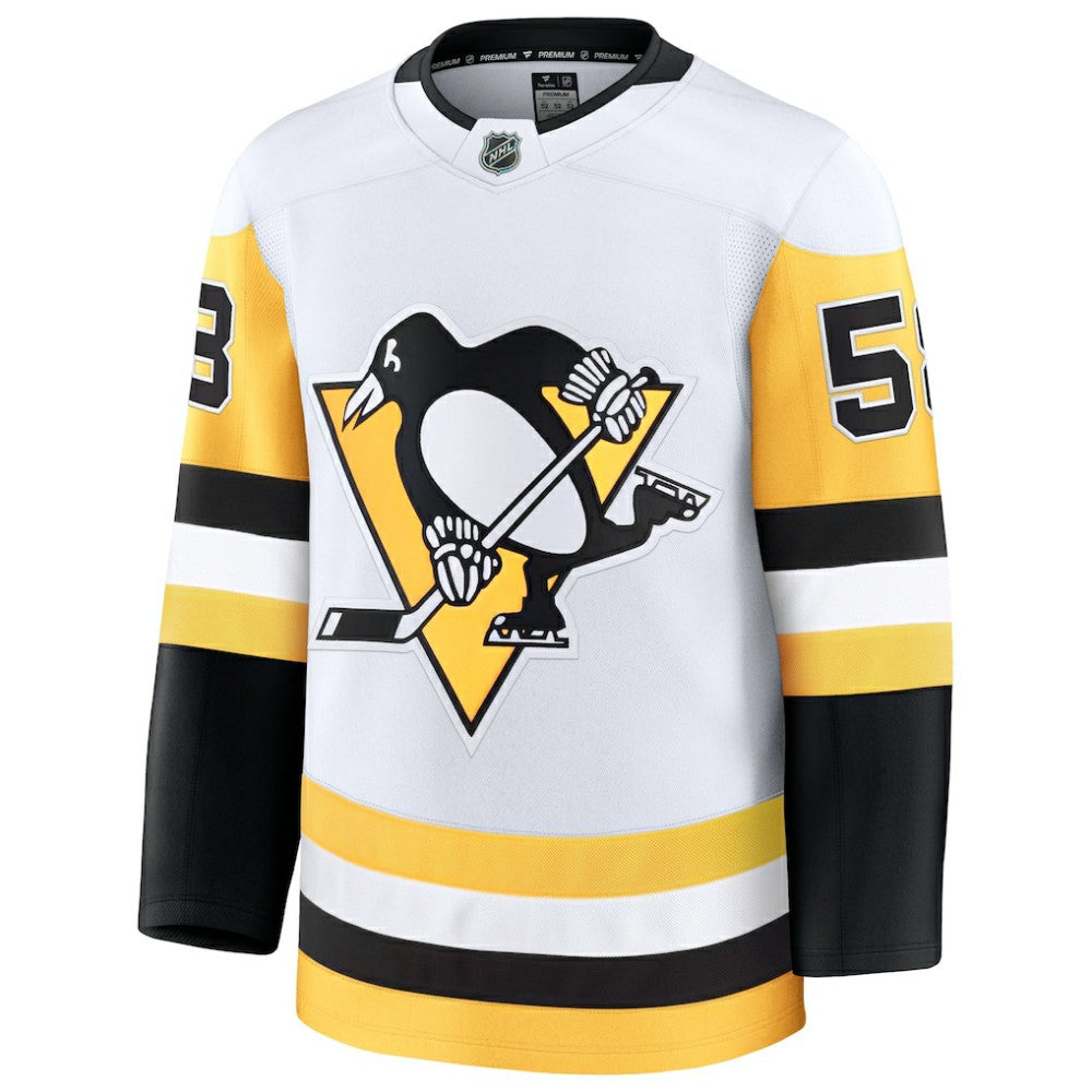 NHL White Kris Letang Pittsburgh Penguins Fanatics Premium Jersey