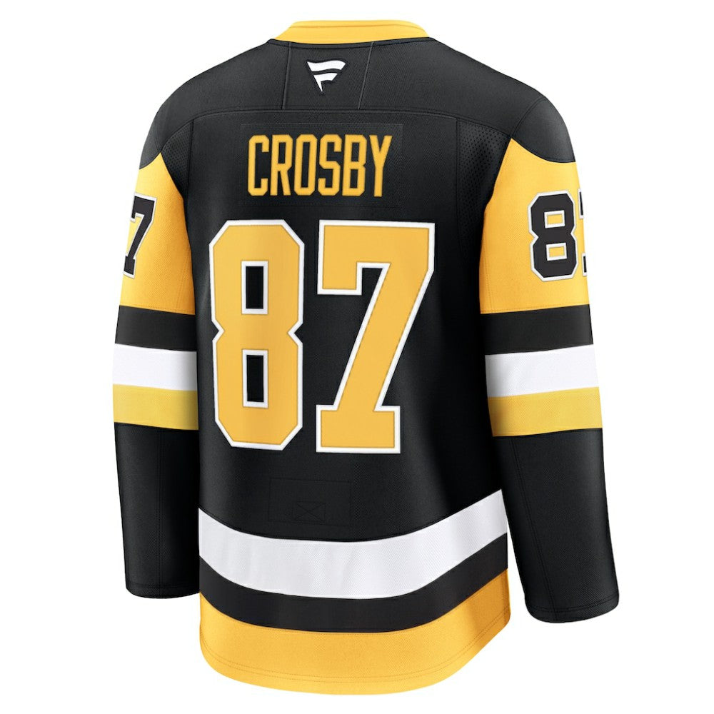 NHL Black Sidney Crosby Pittsburgh Penguins Fanatics Home Premium Jersey