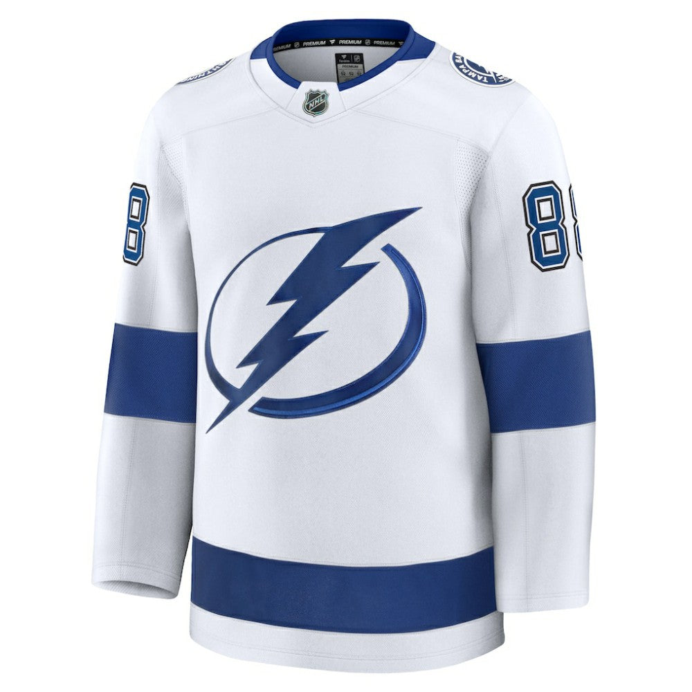 NHL White Andrei Vasilevskiy Tampa Bay Lightning Fanatics Away Premium Jersey