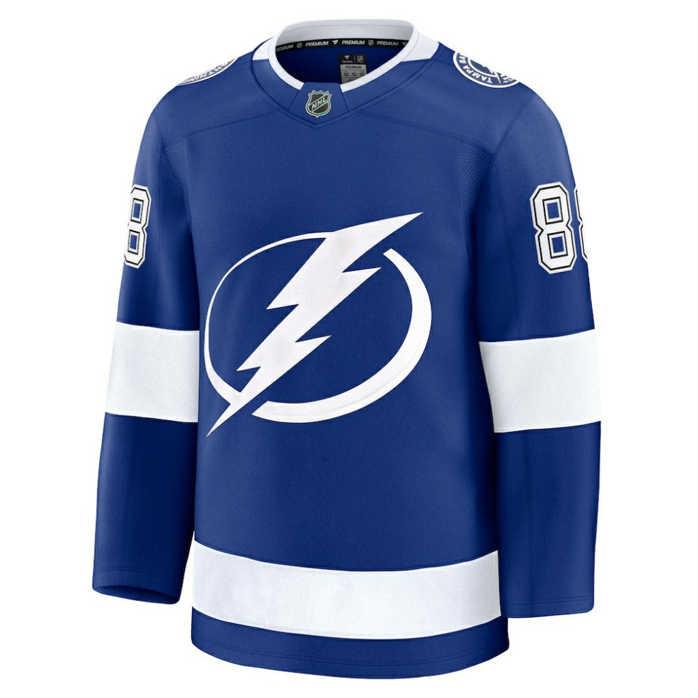 NHL Blue Andrei Vasilevskiy Tampa Bay Lightning Fanatics Home Premium Jersey