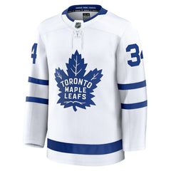NHL White Auston Matthews Toronto Maple Leafs Fanatics Away Premium Jersey