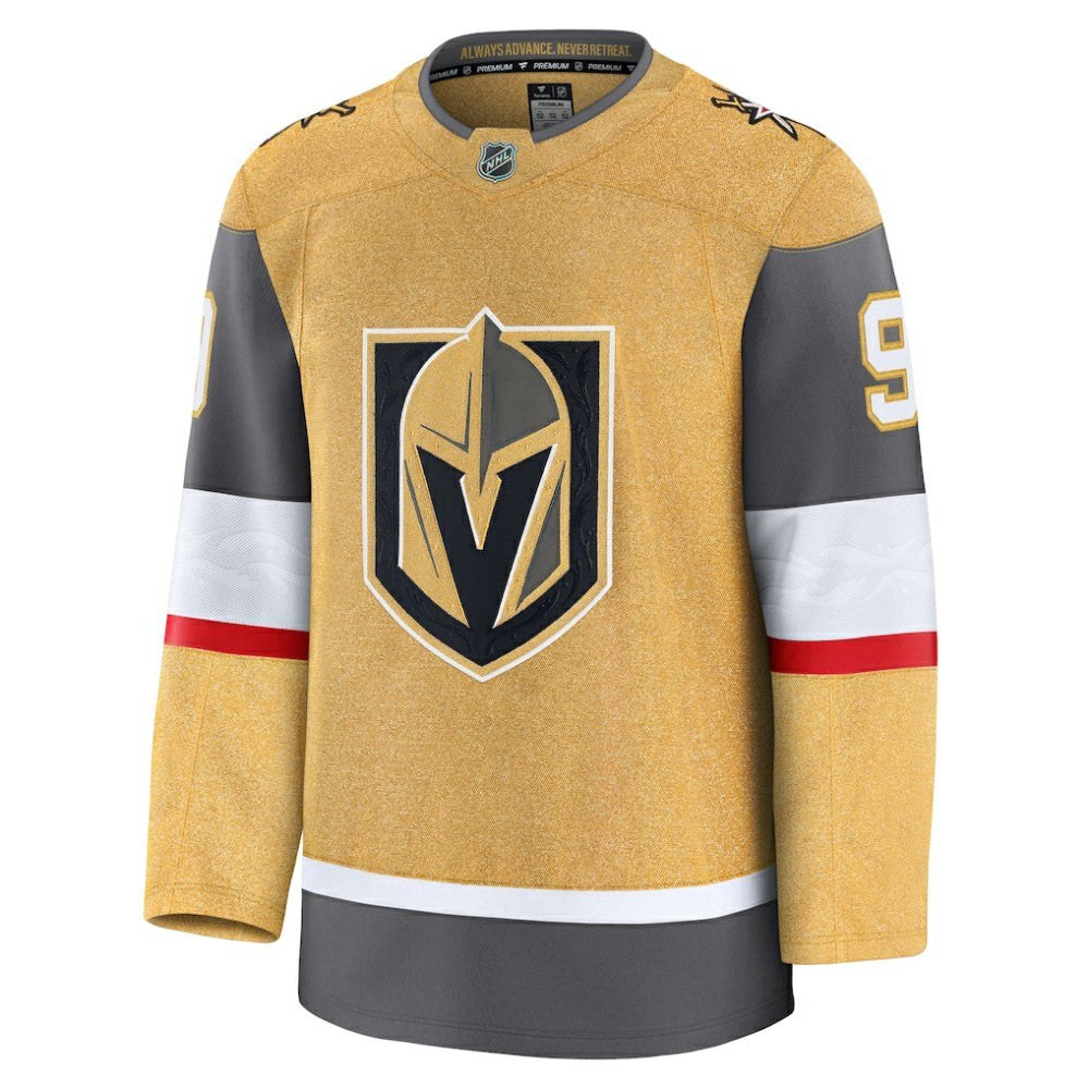 NHL Gold Jack Eichel Vegas Golden Knights Fanatics Home Premium Jersey