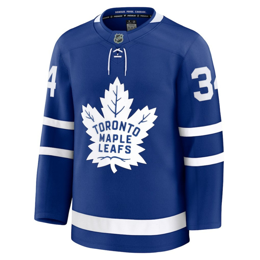 NHL Blue Auston Matthews Toronto Maple Leafs Fanatics Home Premium Jersey