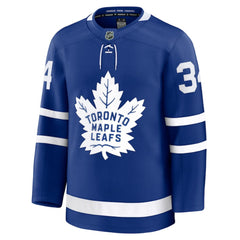 NHL Blue Auston Matthews Toronto Maple Leafs Fanatics Home Premium Jersey