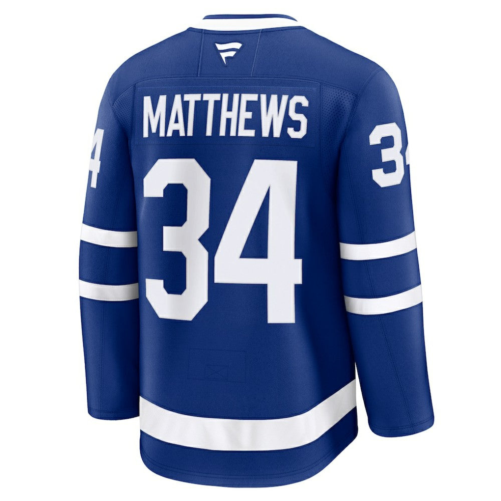 NHL Blue Auston Matthews Toronto Maple Leafs Fanatics Home Premium Jersey