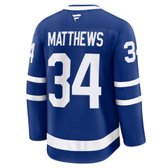 NHL Blue Auston Matthews Toronto Maple Leafs Fanatics Home Premium Jersey