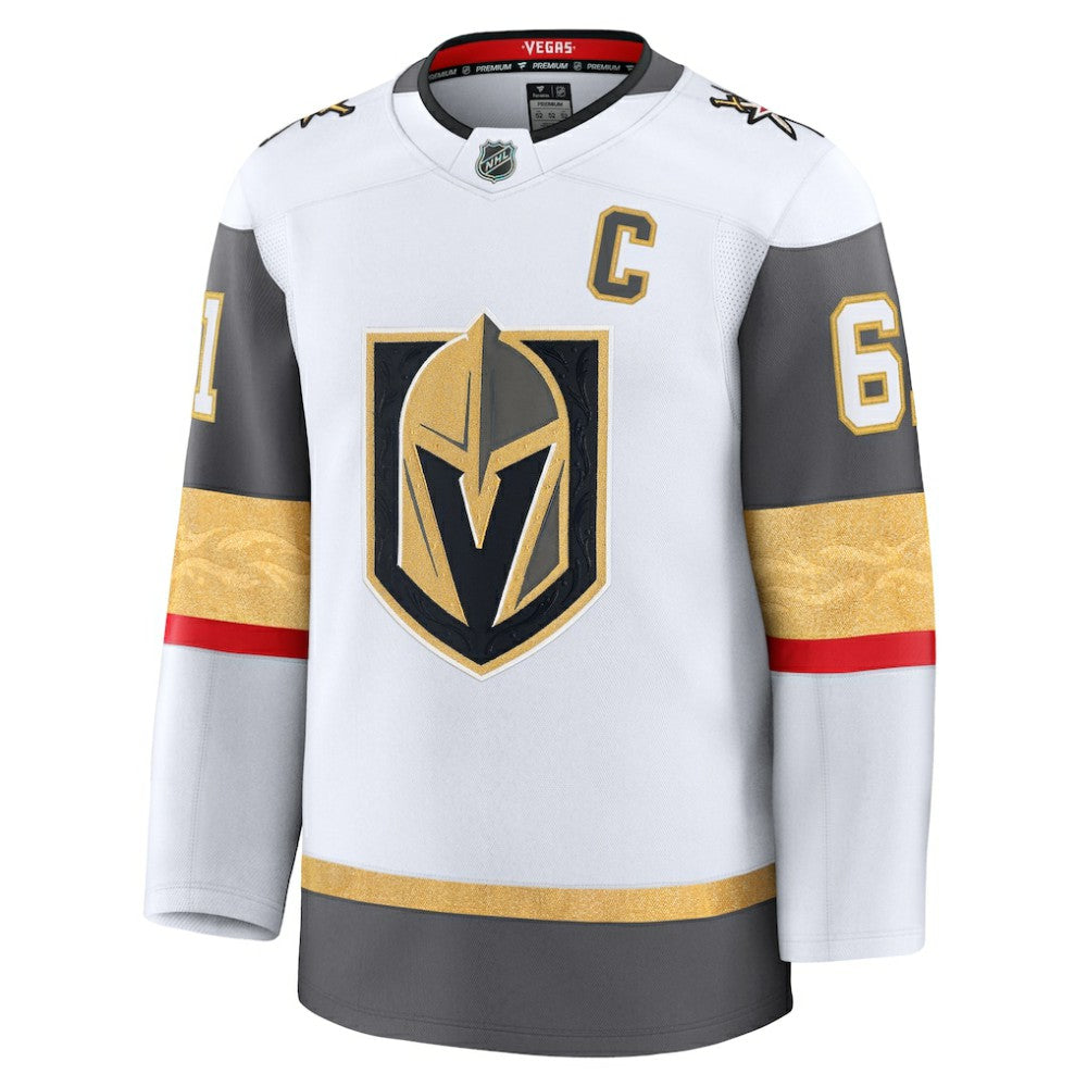 NHL White Mark Stone Vegas Golden Knights Fanatics Away Premium Jersey