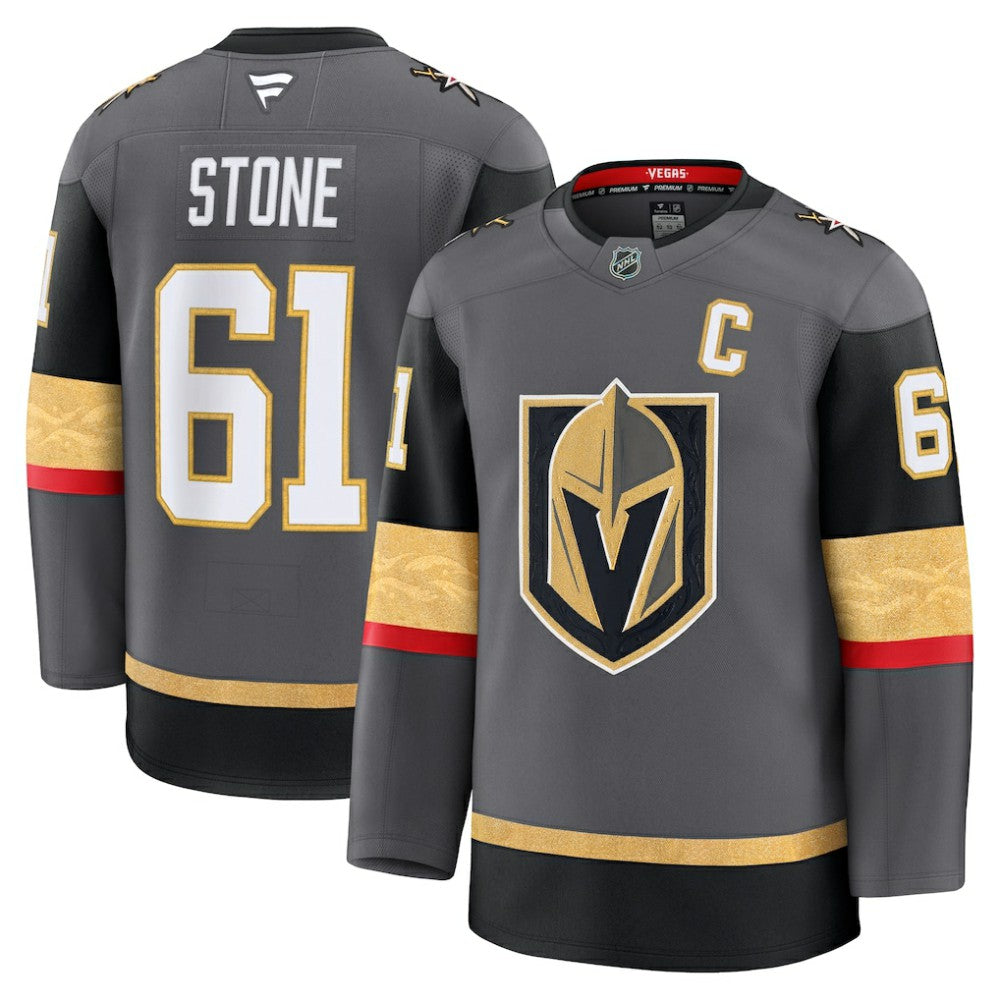 NHL Gray Mark Stone Vegas Golden Knights Fanatics Alternate Premium Jersey