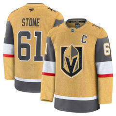 NHL Gold Mark Stone Vegas Golden Knights Fanatics Home Premium Jersey