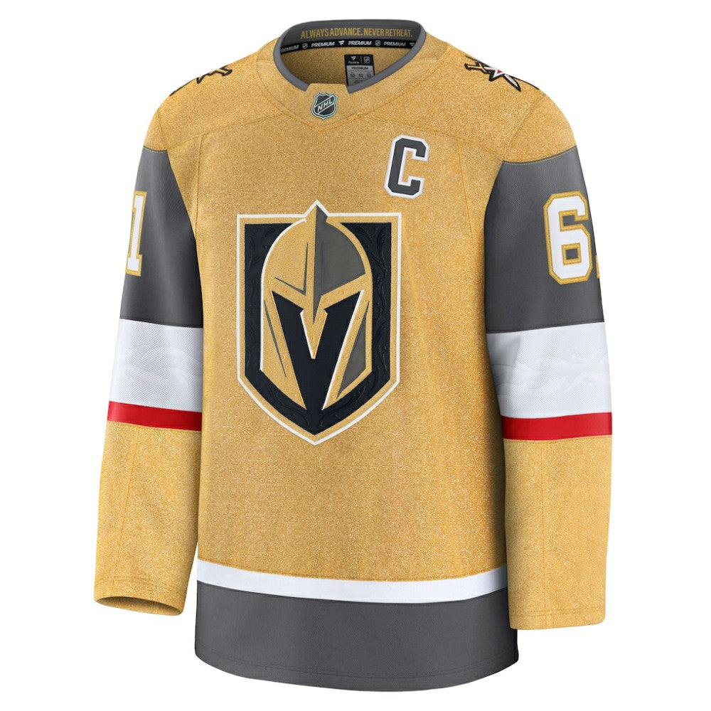 NHL Gold Mark Stone Vegas Golden Knights Fanatics Home Premium Jersey