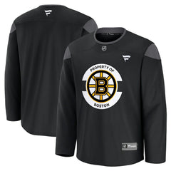 NHL Black Boston Bruins Fanatics Practice Jersey