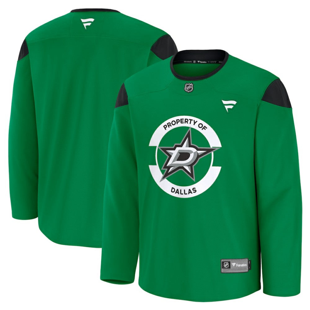 NHL Kelly Green Dallas Stars Fanatics Practice Jersey