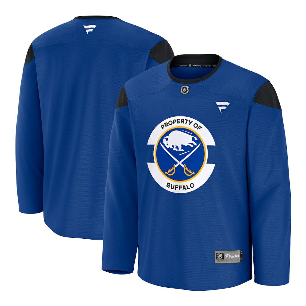 NHL Royal Buffalo Sabres Fanatics Practice Jersey