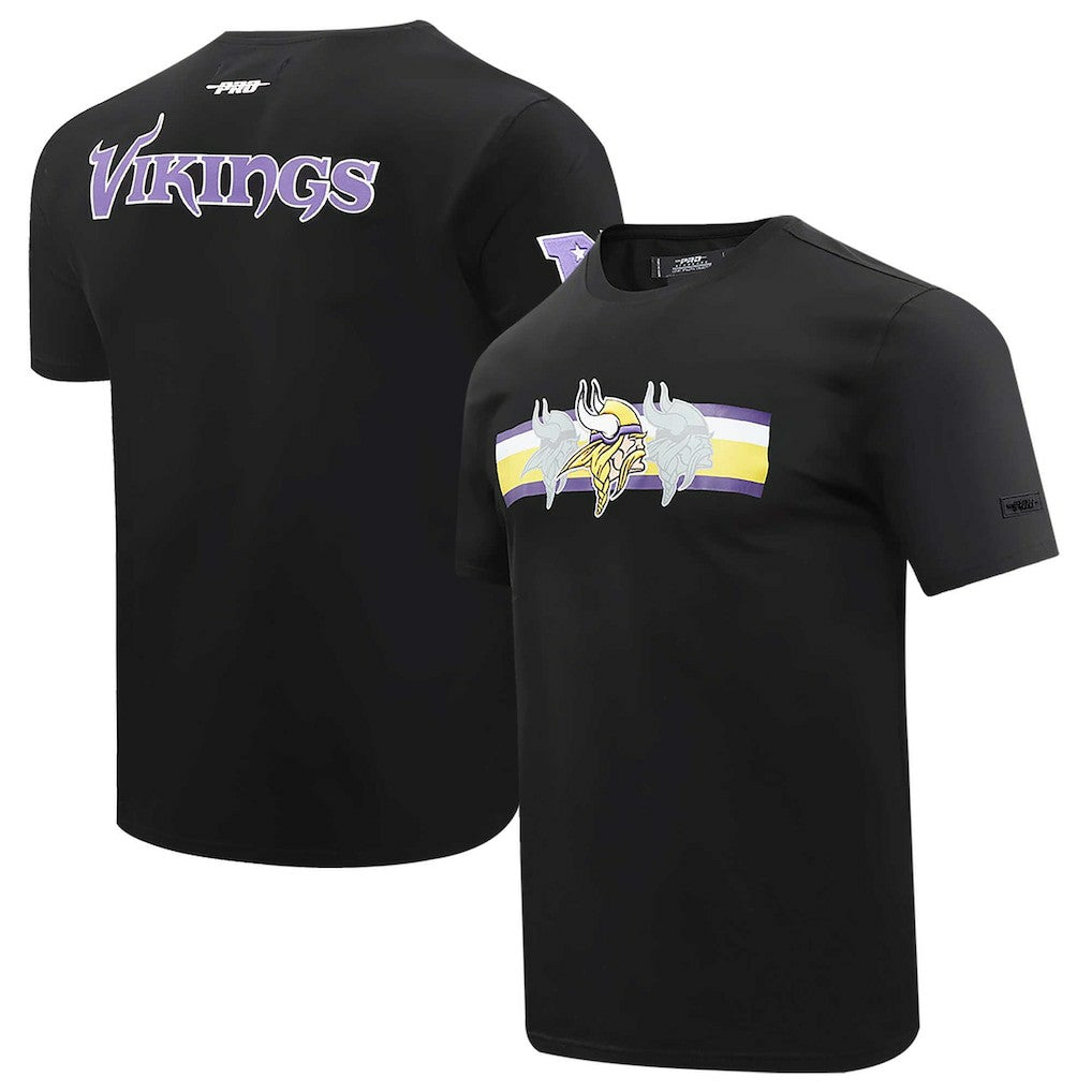 Pro Standard Retro Striper T-Shirt - Minnesota Vikings