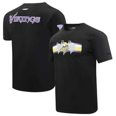Pro Standard Retro Striper T-Shirt - Minnesota Vikings