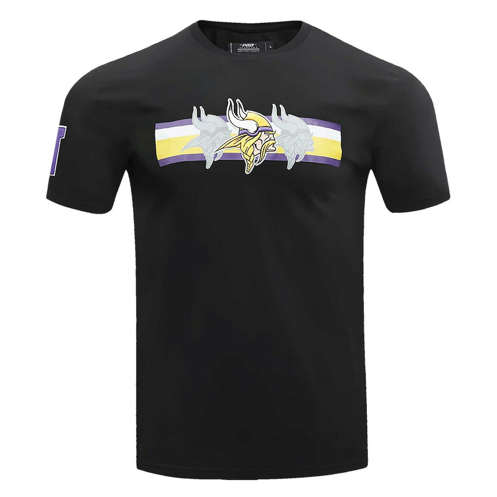 Pro Standard Retro Striper T-Shirt - Minnesota Vikings
