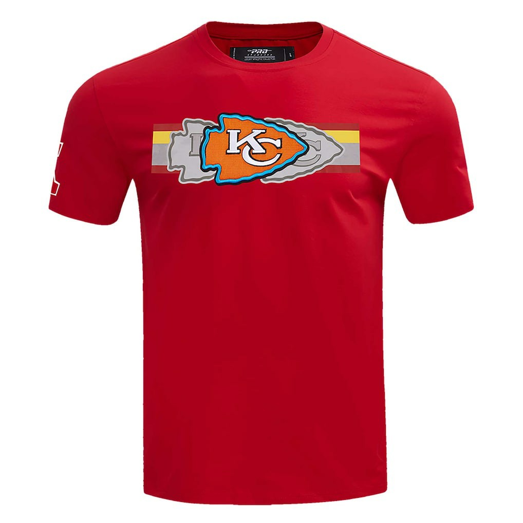 Pro Standard Retro Striper T-Shirt - Kansas City Chiefs