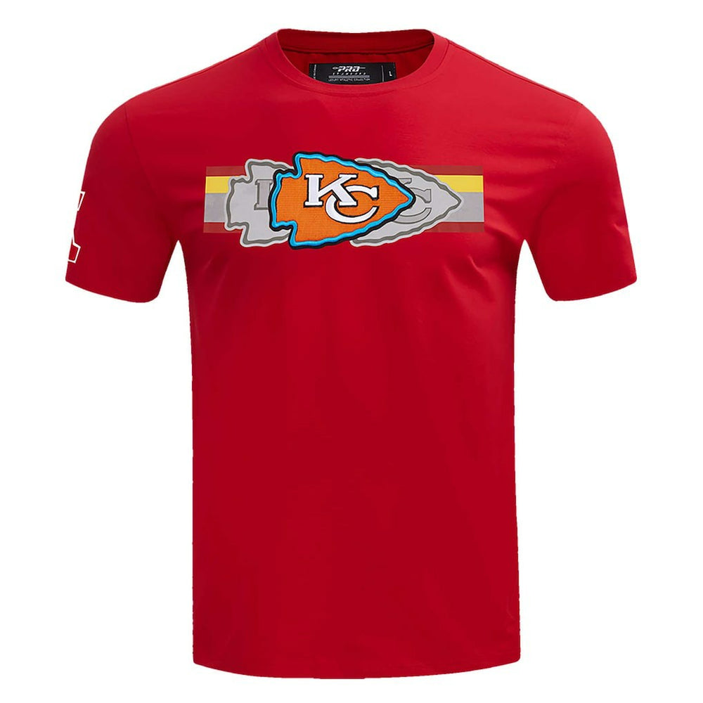 Pro Standard Retro Striper T-Shirt - Kansas City Chiefs