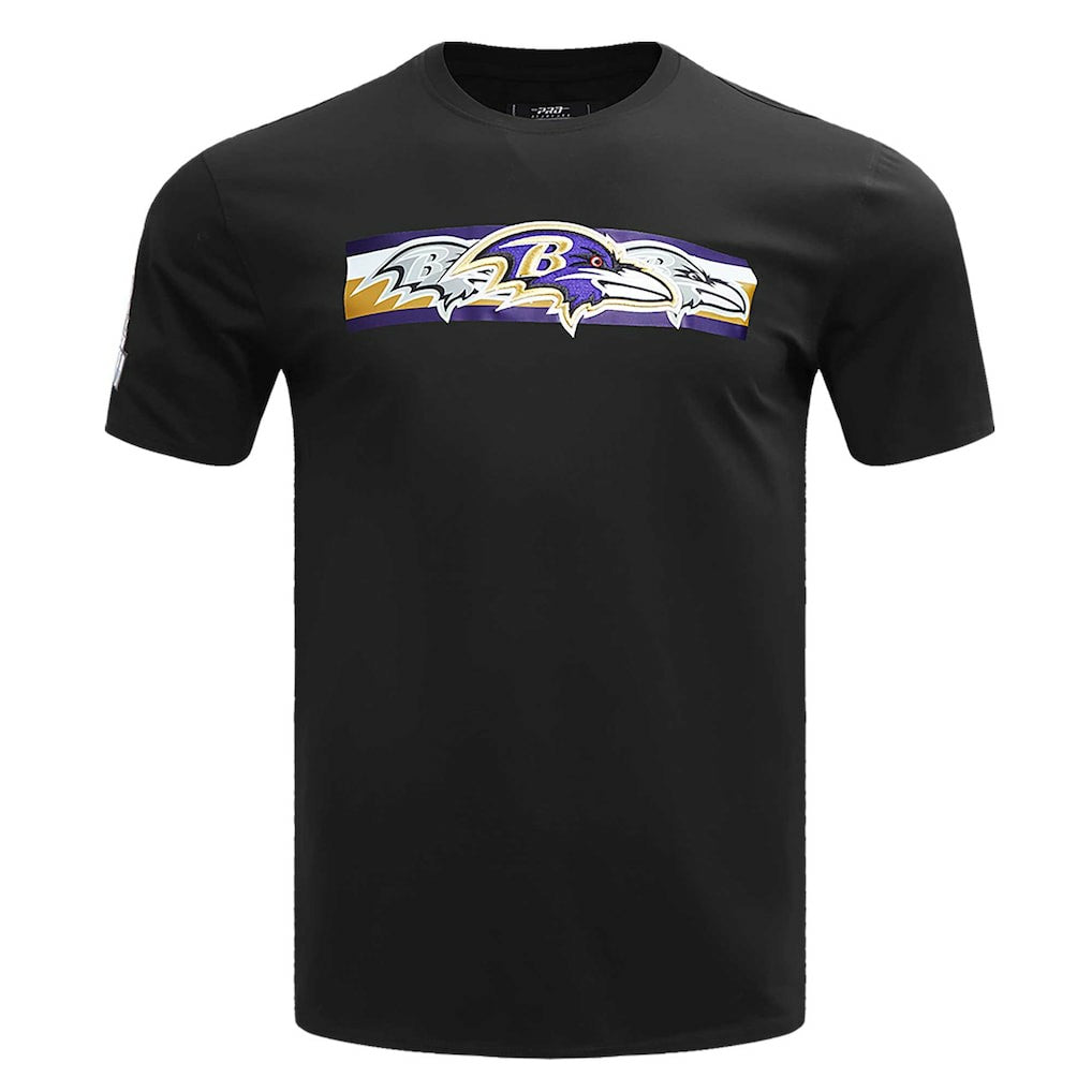 Pro Standard Retro Striper T-Shirt - Baltimore Ravens