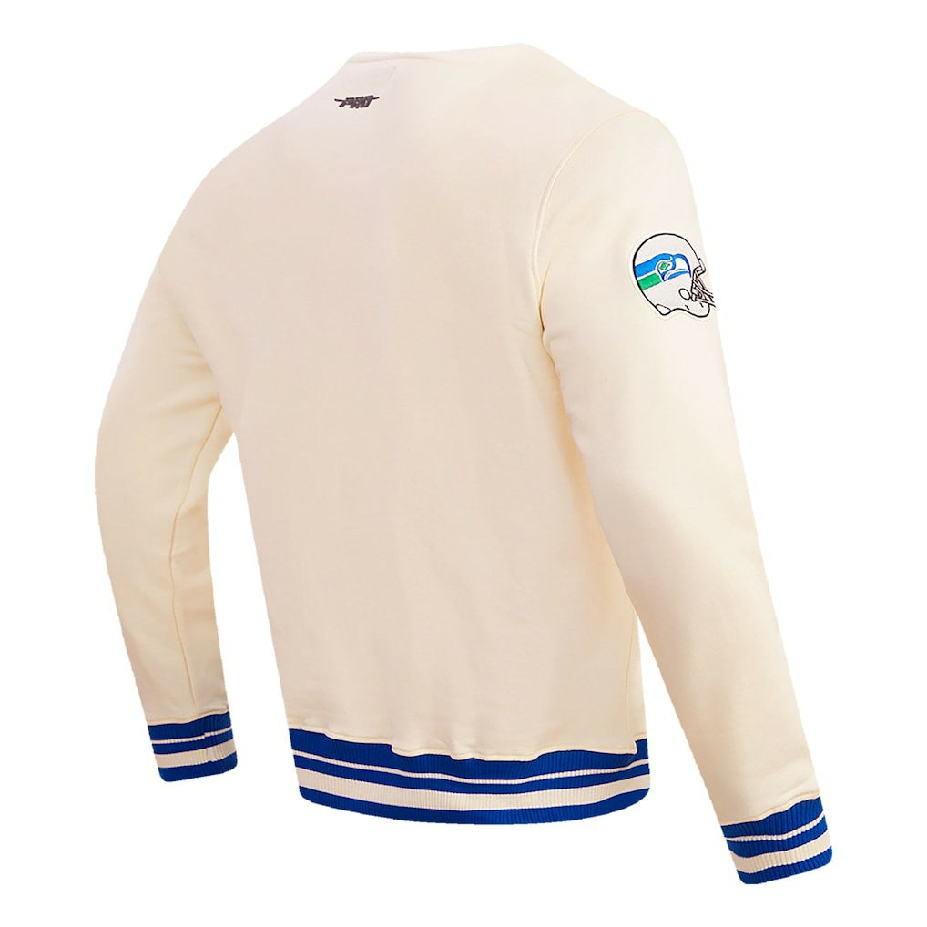 Pro Standard Retro Classics Fleece Pullover Sweatshirt - Seattle Seahawks