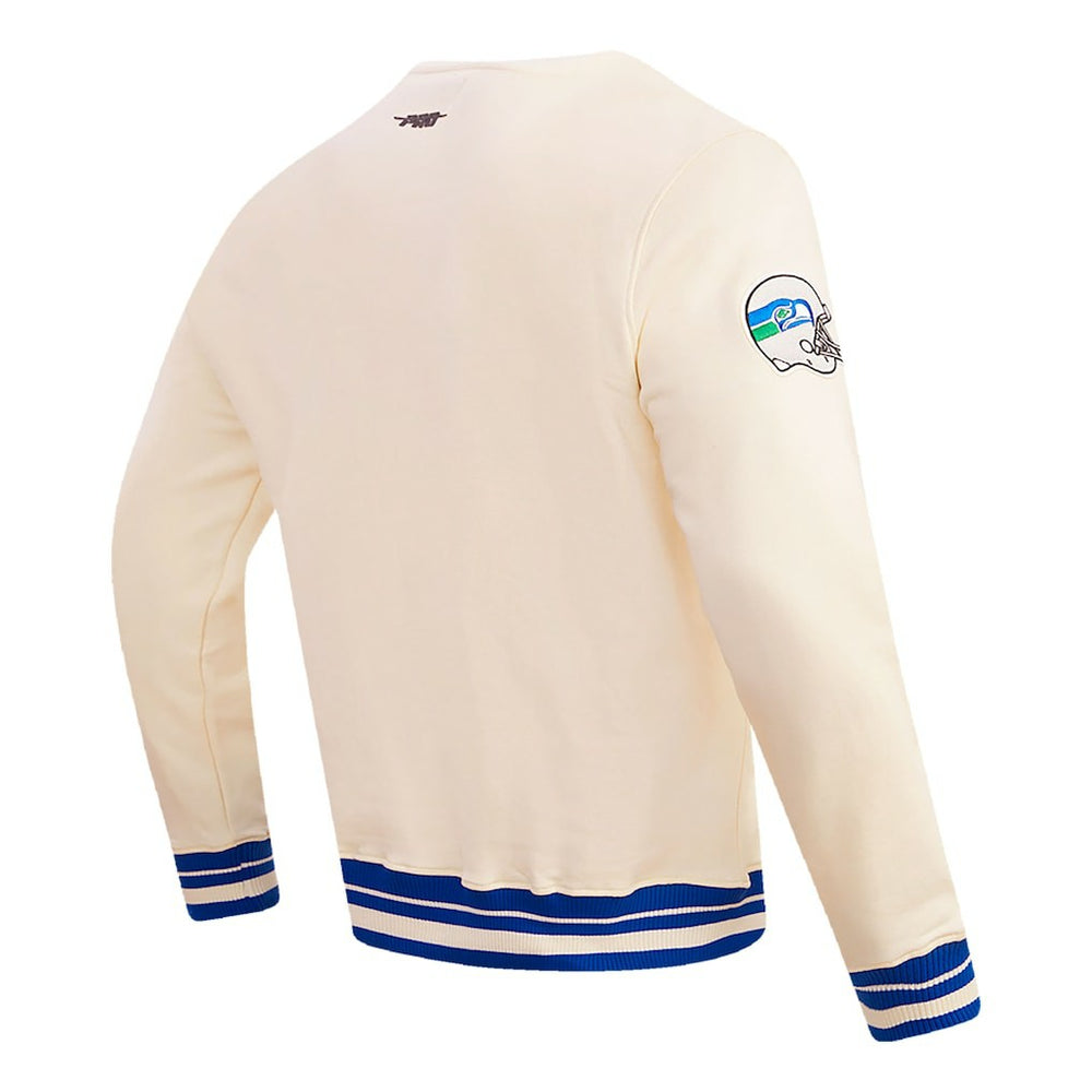 Pro Standard Retro Classics Fleece Pullover Sweatshirt - Seattle Seahawks