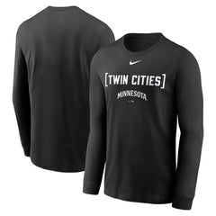 MLB Minnesota Twins Nike Local Nickname Long Sleeve T-Shirt