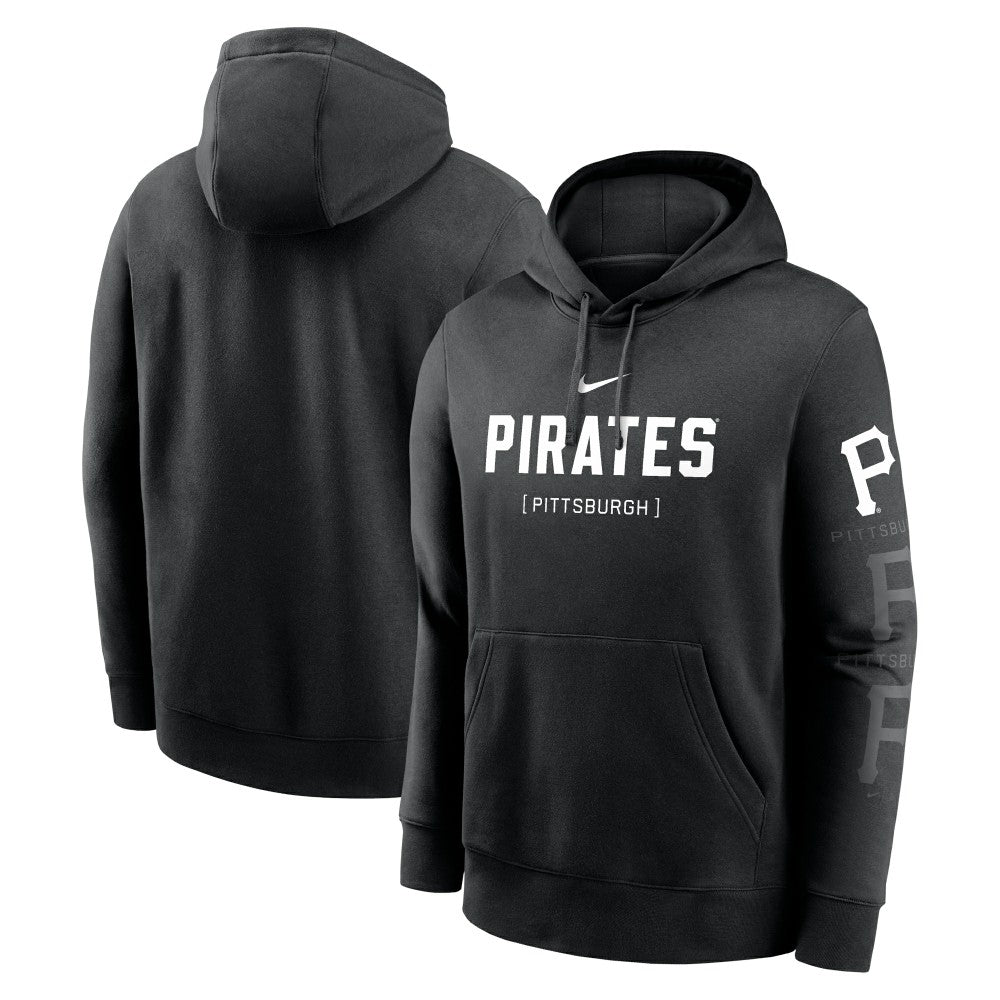 MLB Pittsburgh Pirates Nike Fashion Club Pullover Hoodie
