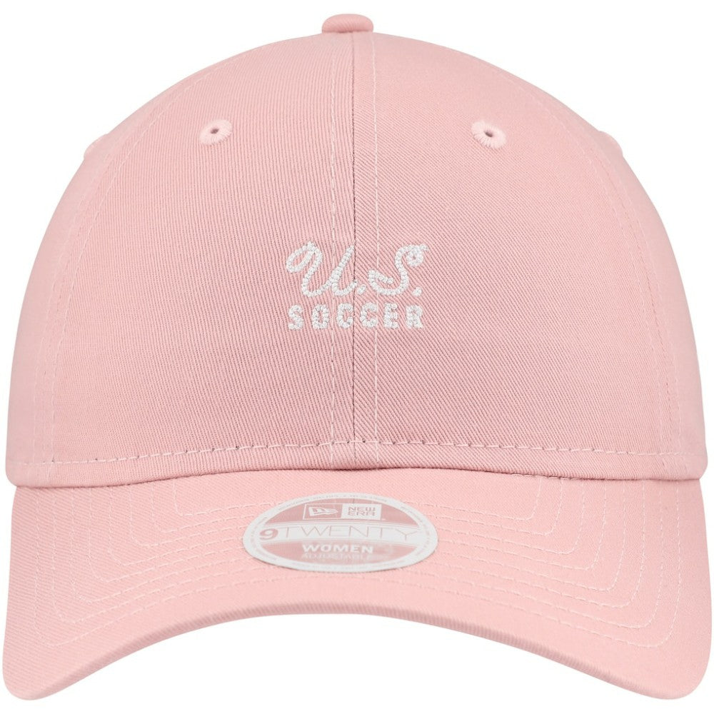 USWNT New Era Women's Throwback 9TWENTY Adjustable Hat - New Era Pink