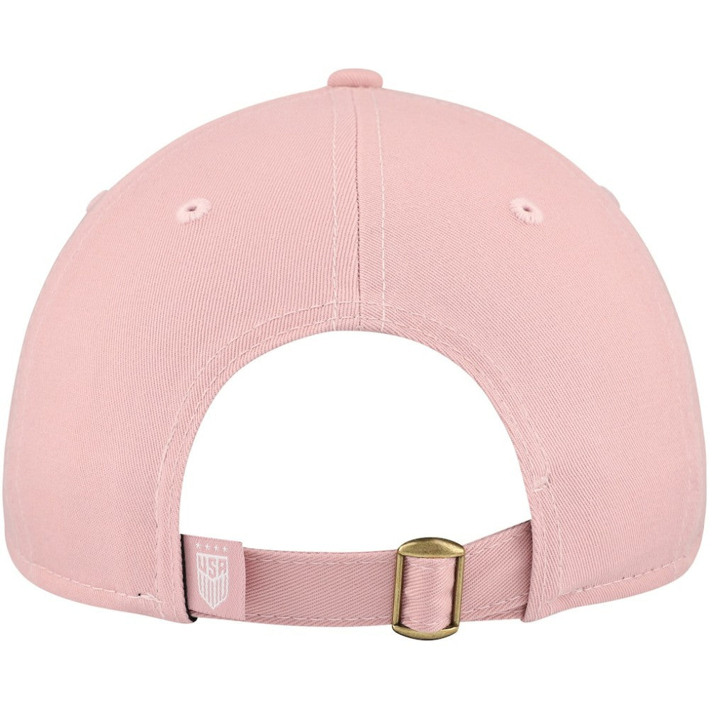 USWNT New Era Women's Throwback 9TWENTY Adjustable Hat - New Era Pink