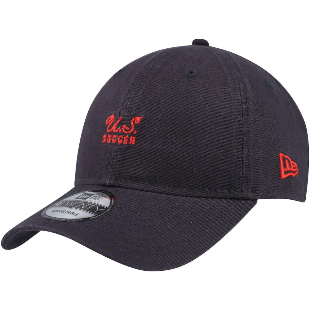 USMNT New Era Women's Throwback 9TWENTY Adjustable Hat - New Era Navy