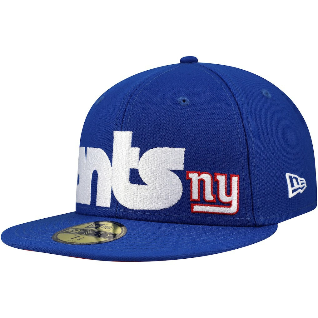 Checkered Undervisor 59FIFTY Fitted Hat - New York Giants