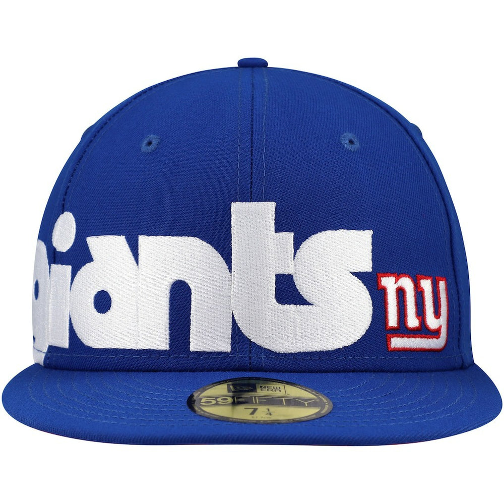 Checkered Undervisor 59FIFTY Fitted Hat - New York Giants