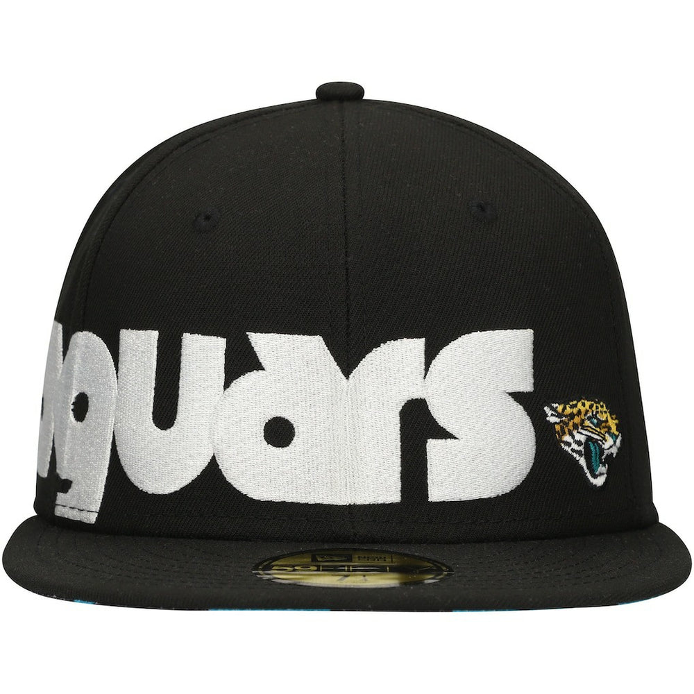 Checkered Undervisor 59FIFTY Fitted Hat - Jacksonville Jaguars