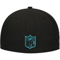 Checkered Undervisor 59FIFTY Fitted Hat - Jacksonville Jaguars
