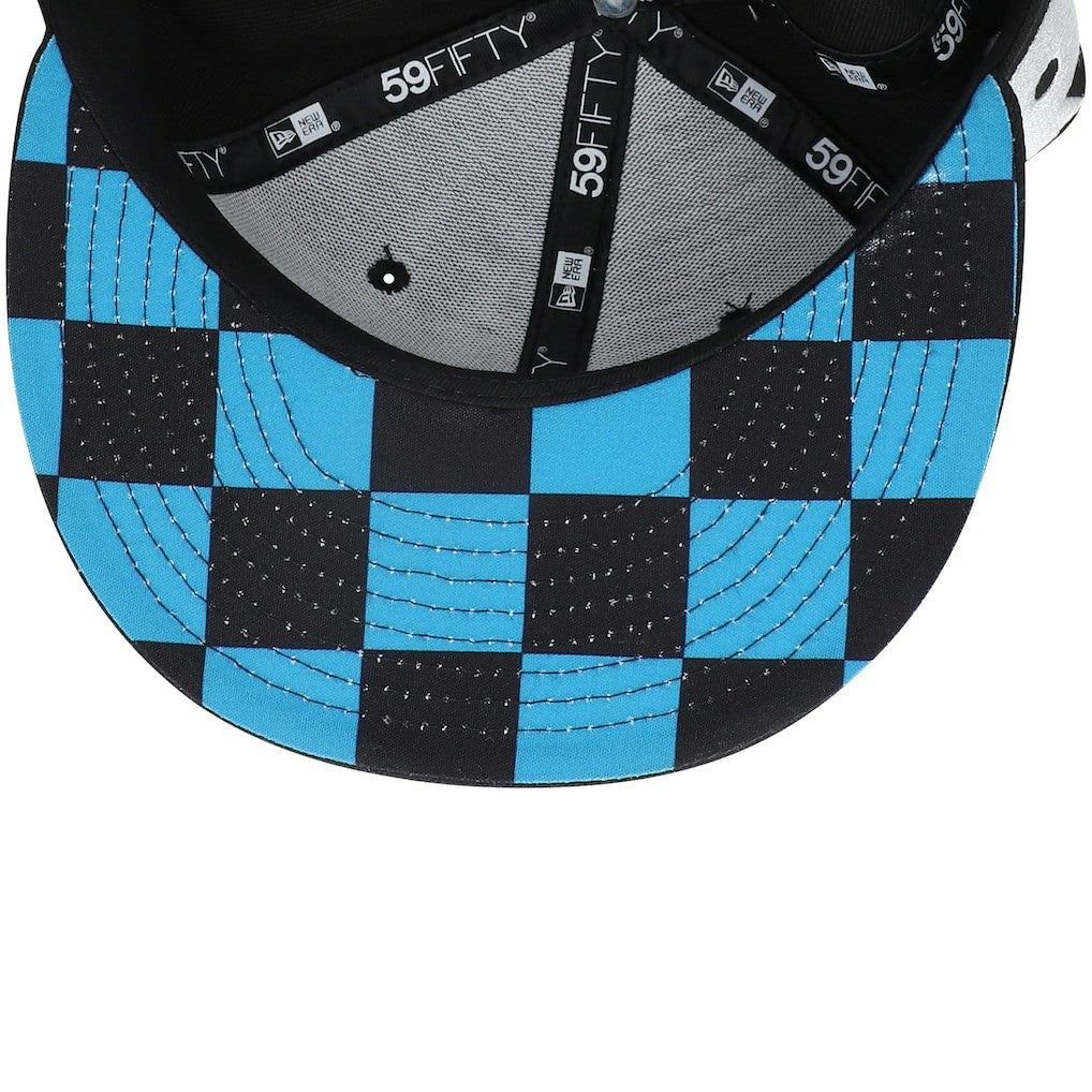 Checkered Undervisor 59FIFTY Fitted Hat - Jacksonville Jaguars