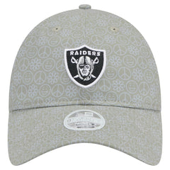 Women's Smiley 9TWENTY Adjustable Hat - Las Vegas Raiders