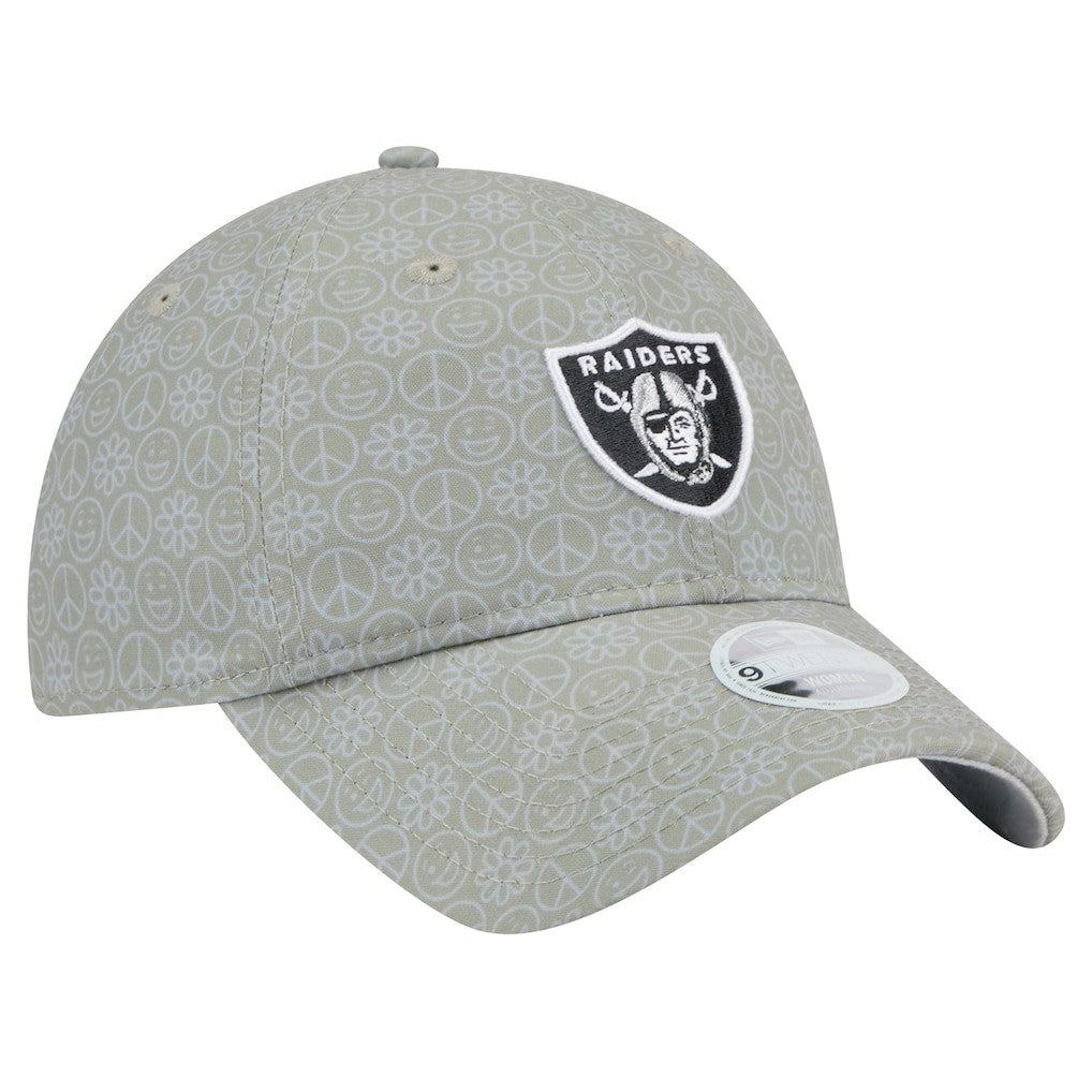 Women's Smiley 9TWENTY Adjustable Hat - Las Vegas Raiders