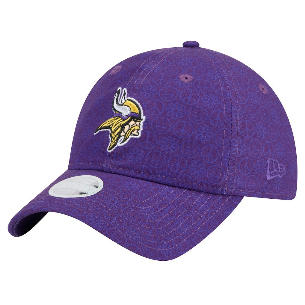 Women's Smiley 9TWENTY Adjustable Hat - Minnesota Vikings