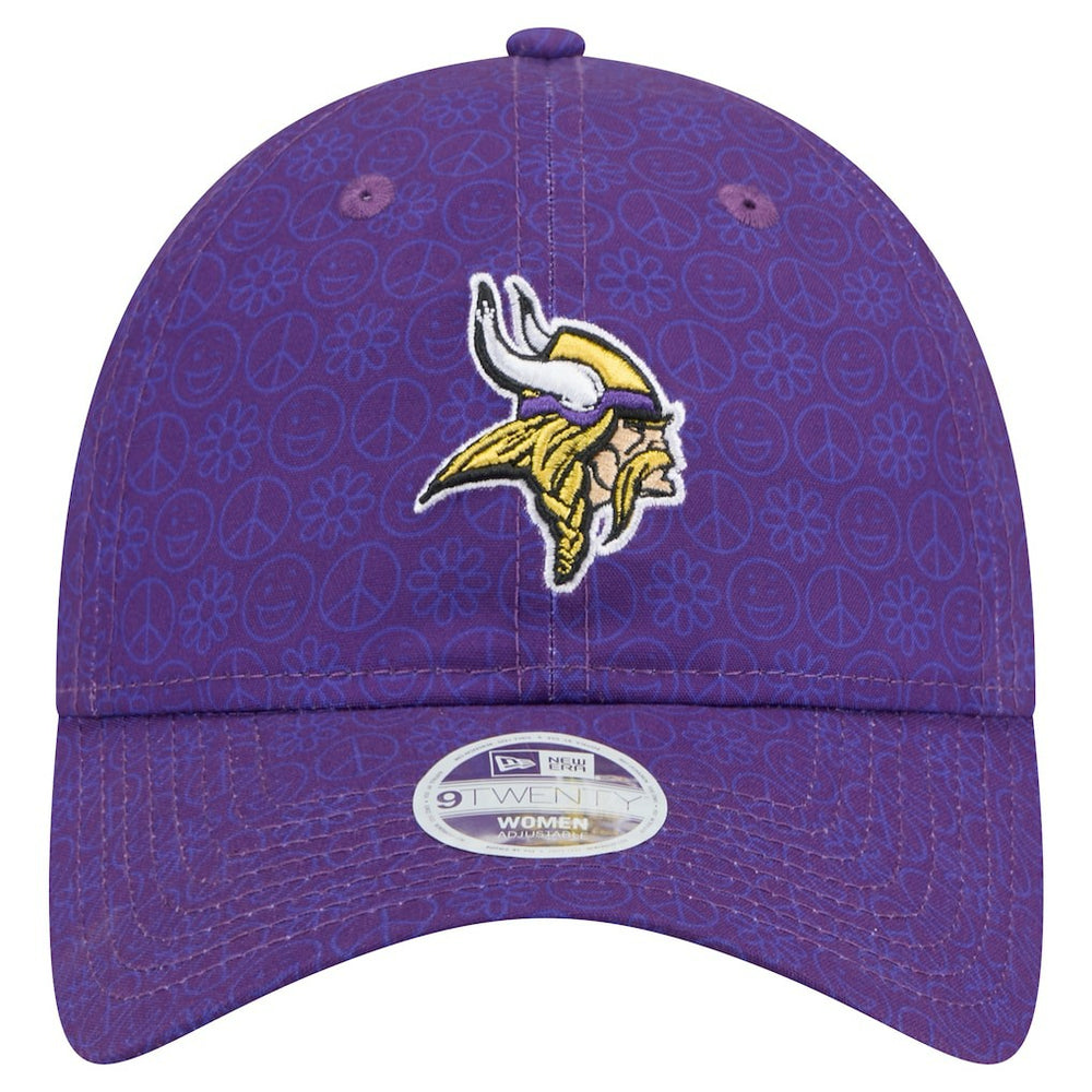 Women's Smiley 9TWENTY Adjustable Hat - Minnesota Vikings