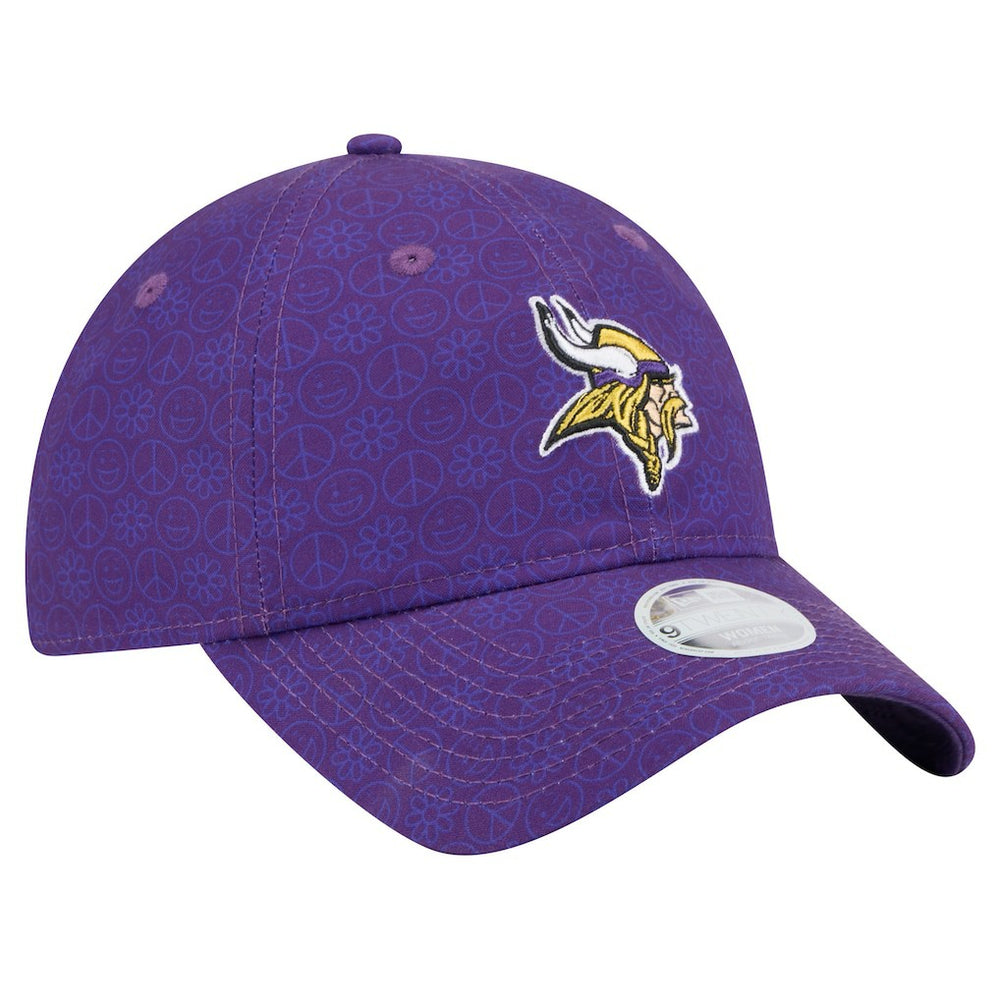 Women's Smiley 9TWENTY Adjustable Hat - Minnesota Vikings
