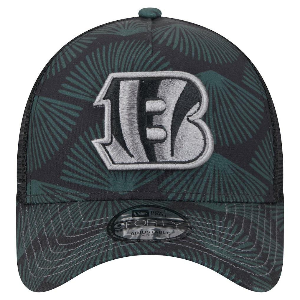 Agave Trucker 9FORTY Adjustable Hat - Cincinnati Bengals