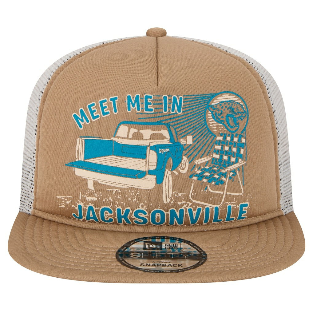 Meet Me 9FIFTY Snapback Hat - Jacksonville Jaguars