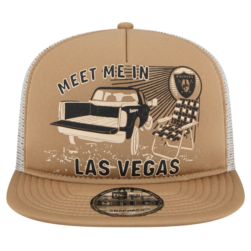 Meet Me 9FIFTY Snapback Hat - Las Vegas Raiders
